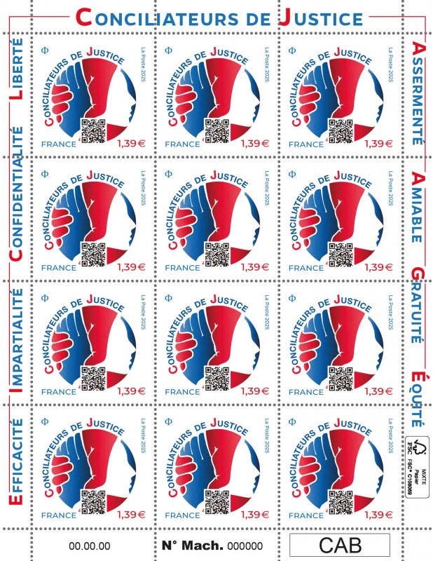 Timbre  Y&T N�F2025-056