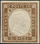 Timbre Italie Y&T N�6