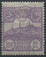 Timbre Saint-Marin Y&T N44