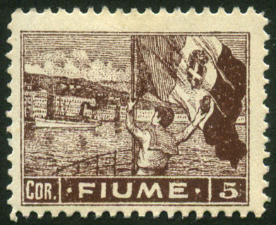 Timbre Fiume Y&T N47