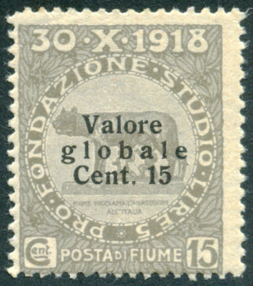 Timbre Fiume Y&T N72