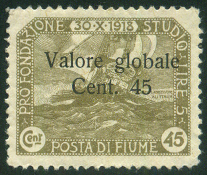 Timbre Fiume Y&T N75