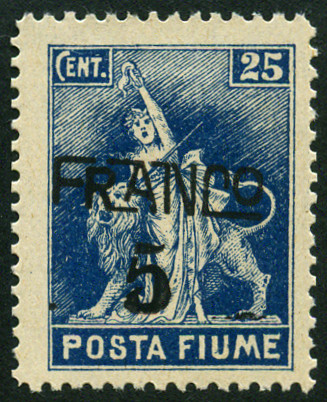 Timbre Fiume Y&T N84