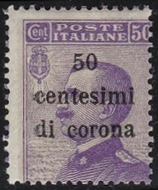 Stamp Trente et Trieste Y&T N9