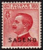 Stamp le de Saseno Y&T N7