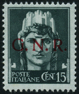 Stamp Rpublique Sociale Italienne Y&T N3