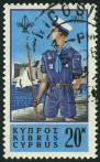 Timbre Chypre Y&T N213