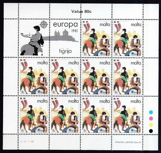 Timbre Malte Y&T N°F616 Timbre Malte Y&T N°F616