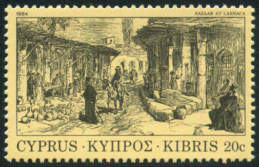 Timbre Chypre Y&T N�604