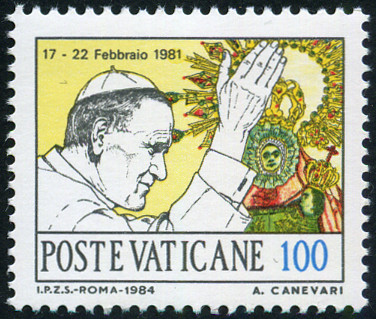 Timbre Vatican Y&T N756