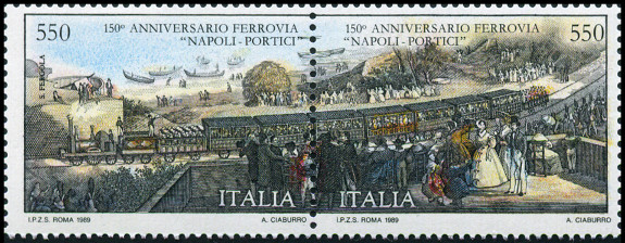  Sello Italia Y&T N�1827-28