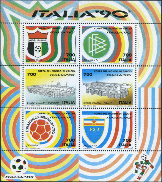 Timbre Italie Y&T NBF7