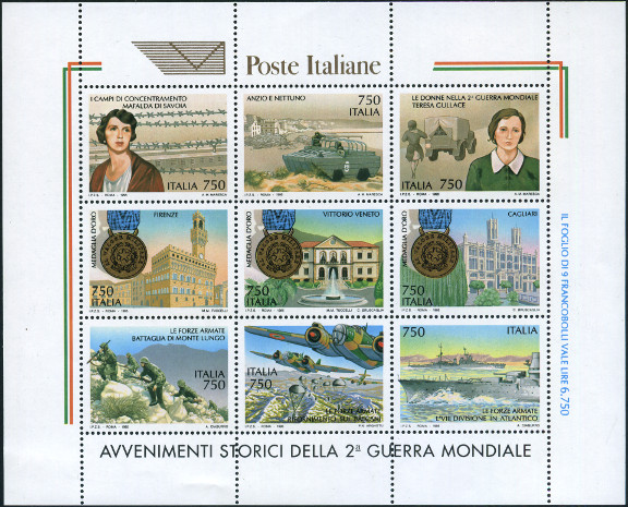 Timbre Italie Y&T N°BF17 Timbre Italie Y&T N°BF17