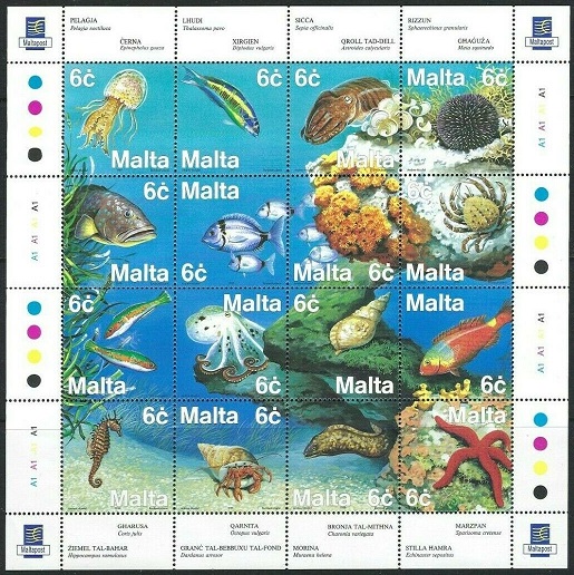Timbre Malte Y&T N1051-1066