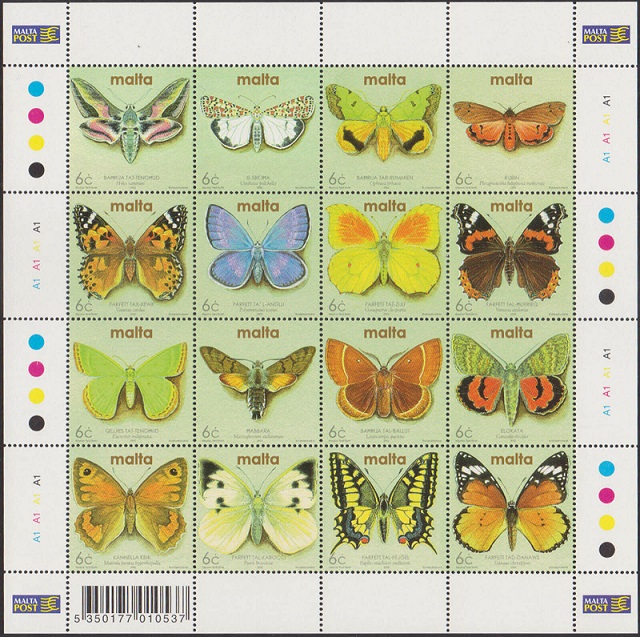 Timbre Malte Y&T N1192-1207