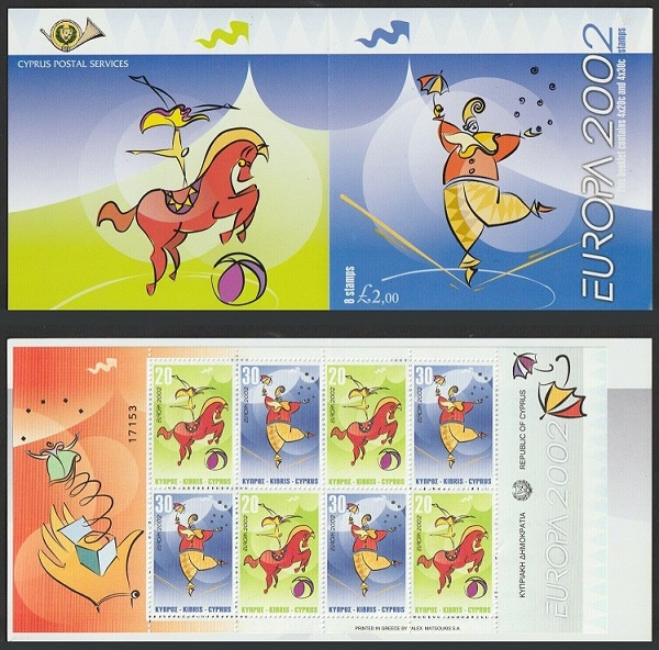 Timbre Chypre Y&T N�CA998