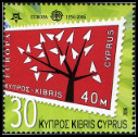 Timbre Chypre Y&T N1078