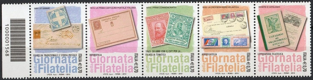 Timbre Italie Y&T N°3404-3408