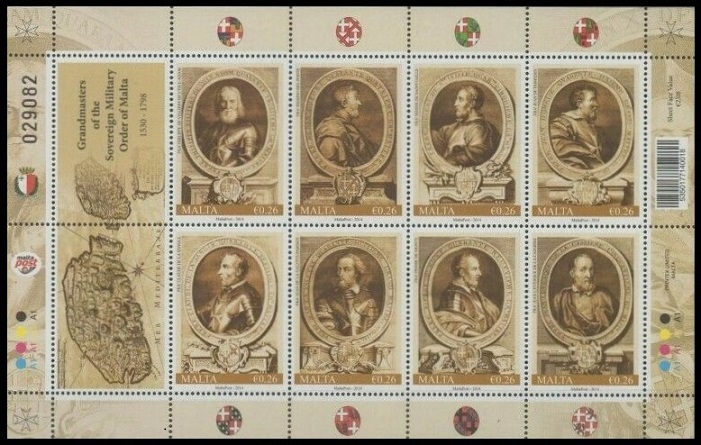 Timbre Malte Y&T N�1784-1791