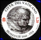 Timbre Vatican Y&T N1661