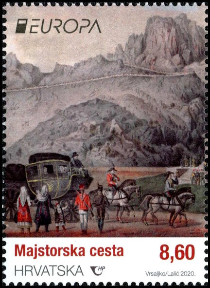 Timbre Croatie Y&T N1353
