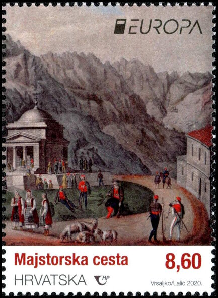Timbre Croatie Y&T N1354