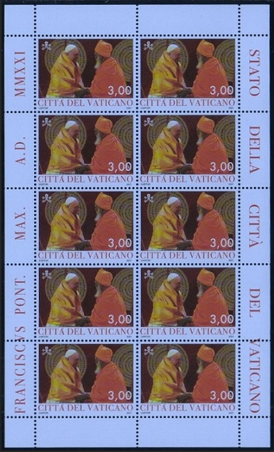 Timbre Vatican Y&T N�F1872