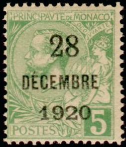 Timbre Monaco Y&T N°48