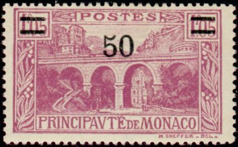Timbre Monaco Y&T N°106