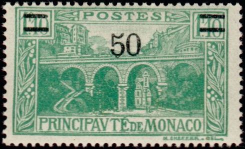 Timbre Monaco Y&T N°107