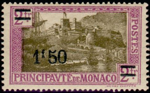Timbre Monaco Y&T N°110