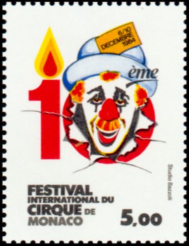 Timbre Monaco Y&T N�1454
