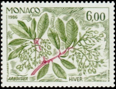 Sello Monaco Y&T N°1560 Sello Monaco Y&T N°1560