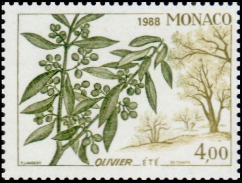 Stamp Monaco Y&T N°1652 Stamp Monaco Y&T N°1652