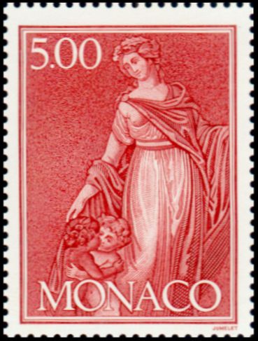 Timbre Monaco Y&T N°1690 Timbre Monaco Y&T N°1690