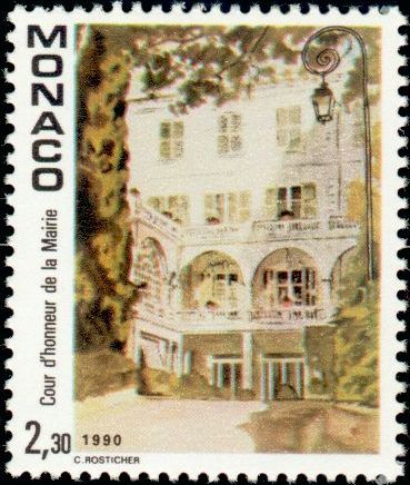 Timbre Monaco Y&T N�1709