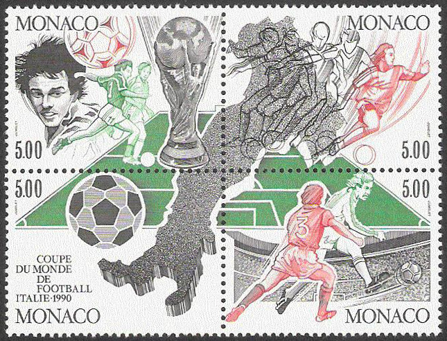 Stamp Monaco Y&T N�1726-29