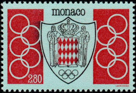 Timbre Monaco Y&T N�1888