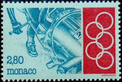 Timbre Monaco Y&T N�1889