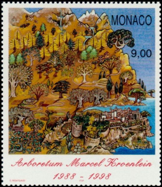 Timbre Monaco Y&T N�2134