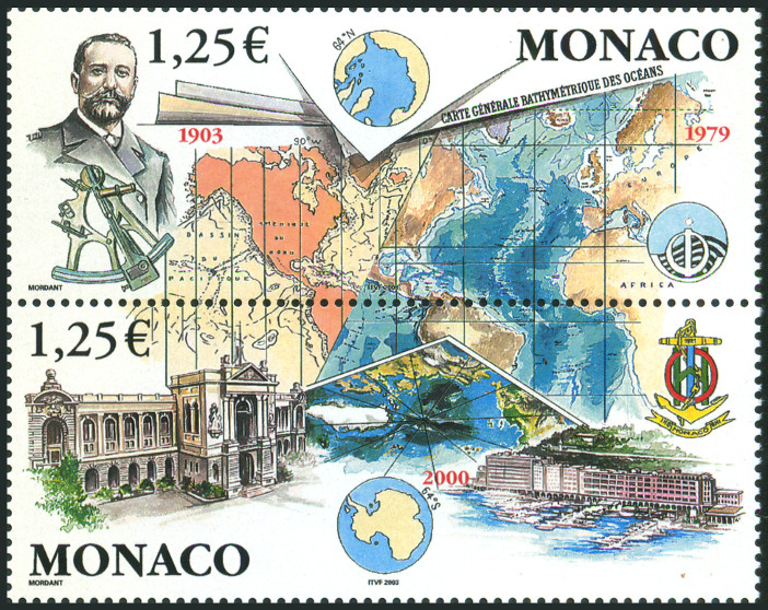 Timbre Monaco Y&T N°2391-92 Timbre Monaco Y&T N°2391-92