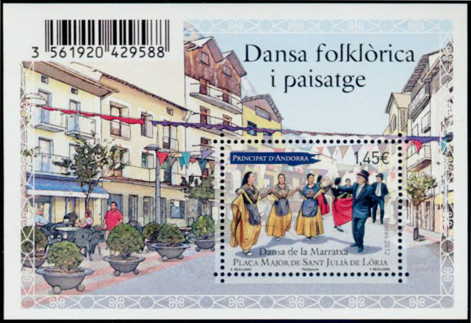 Briefmarken Andorre Y&T N�F727