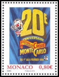 Stamp Monaco Y&T N°3012 Stamp Monaco Y&T N°3012