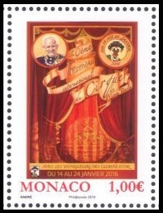 Stamp Monaco Y&T N°3014 Stamp Monaco Y&T N°3014